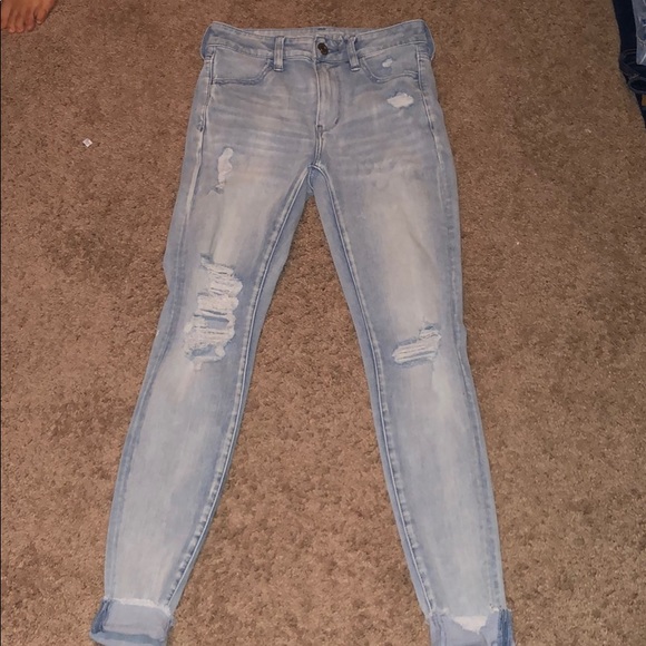 American Eagle high rise jeggings - Picture 1 of 5